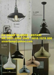 Kap Lampu Gantung Vintage Minimalis
